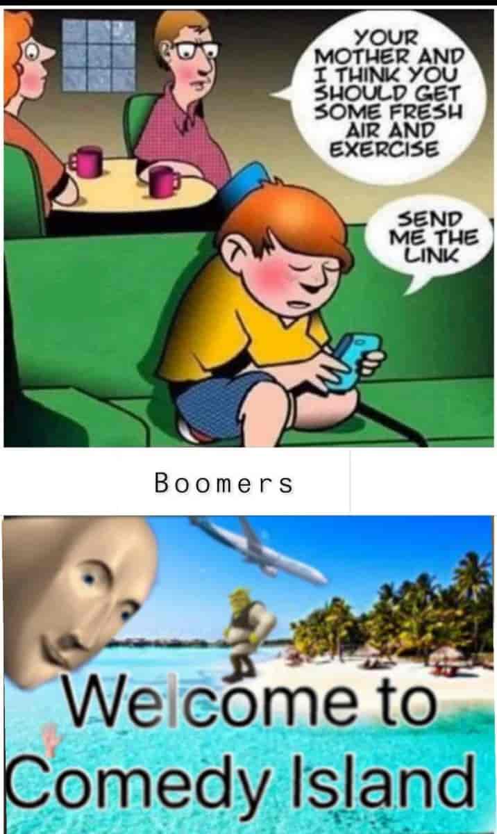 Laugh in boomer