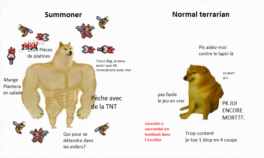 Summoners vs normal people
