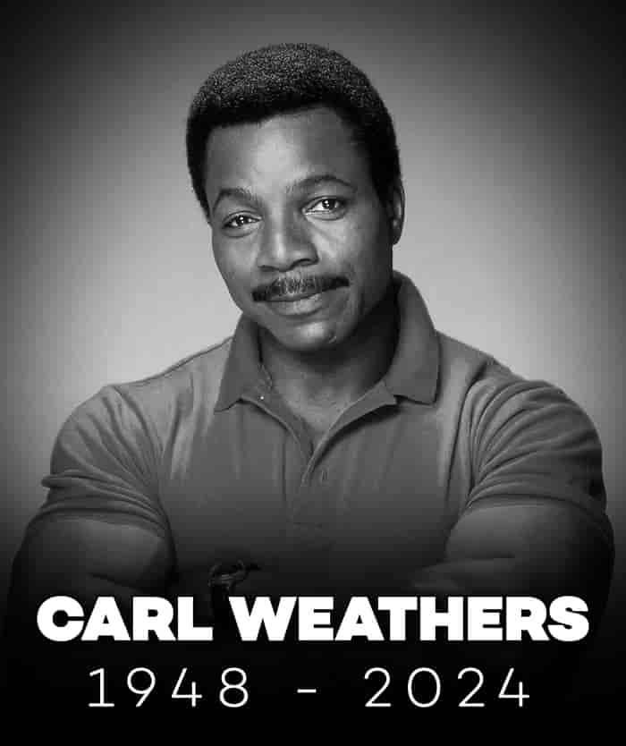 RIP Carl Weathers (Apollo Creed)