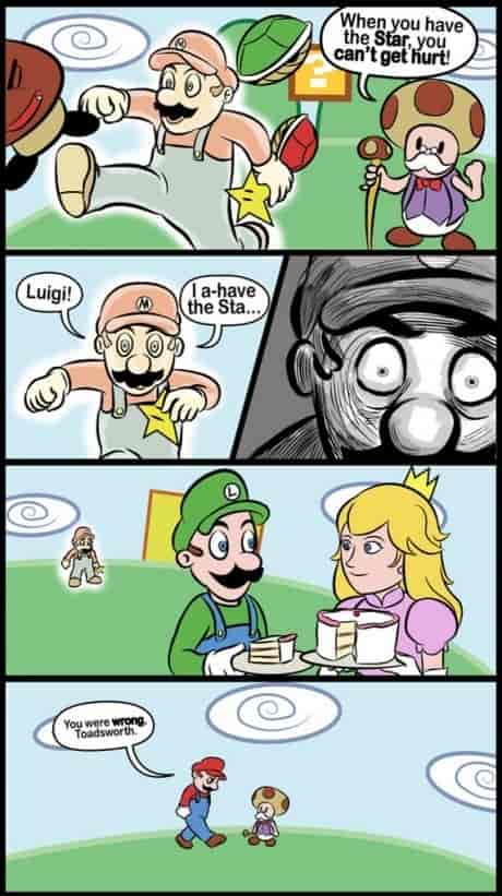 Pauvre Mario..