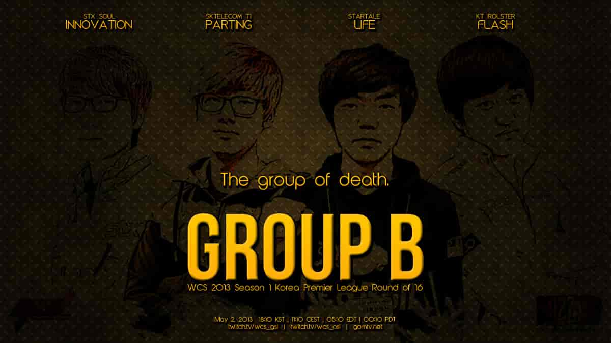 GSL Flash - Innovation - Life - Parting. GROUP OF DEATH 