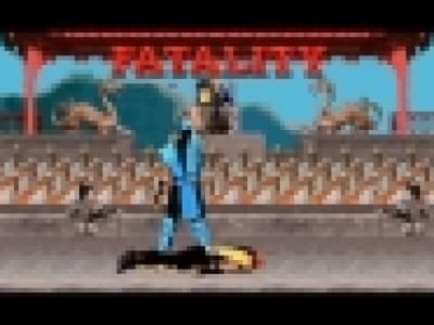 Mortal Kombat après un fatality