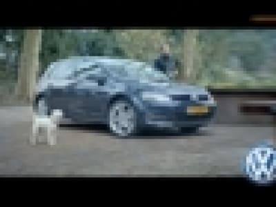 [VW] Un chien qui imite la Golf 7 