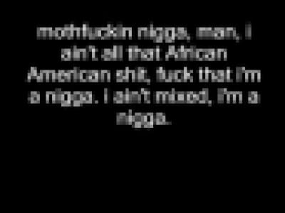 Gangsta Rap - Nigga Nigga Nigga 