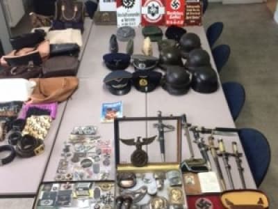 Eure : des objets nazis et des contrefaçons saisis sur la foire