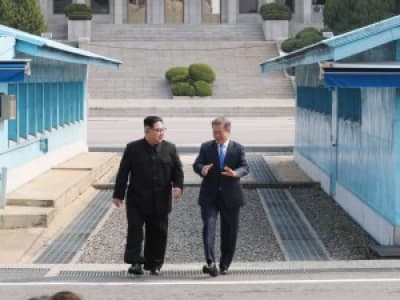 Rencontre historique entre les deux Corées