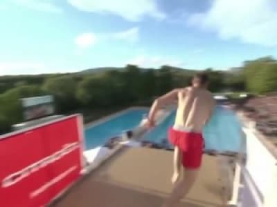 Jump around the diving