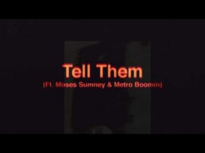 Tell them - James Blake (ft. Moses Sumney &amp; Metro Boomin)
