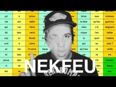 Analyse des rimes de Nekfeu (GiveMe5)