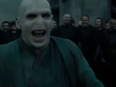 Lord Voldemort rit.