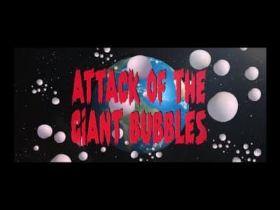 Des bulles géantes martiennes passent à l'attaque ! Clin d'oeil parodique aux ballons espions !