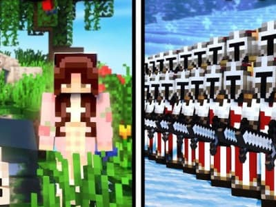 1000 joueurs développent leur civilisations sur Minecraft