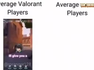 Les joueurs de Valorant vs TF2