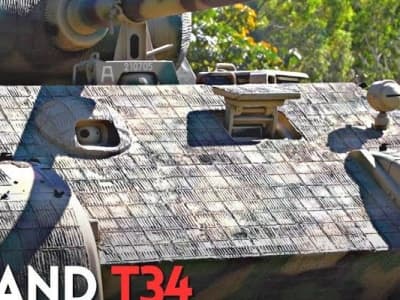 Test Driving our SOVIET Russian T34-85 and German WEHRMACHT Panther!