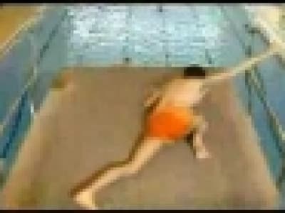 Mr Bean à la piscine 