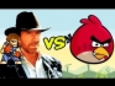Chuck Norris VS Angry Birds